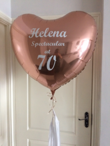 giant heart helium birthday balloon