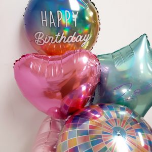 Large Personalised Balloon Bunches
