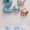 pastel blue balloon package