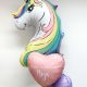 unicorn balloon pastel