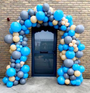 ready made full balloon arch
