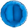 blue round foil balloon