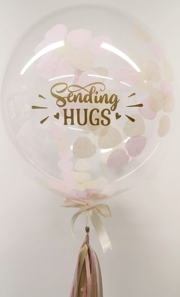 sending hugs balloon gift