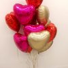 12 x Valentine Heart Balloons