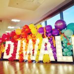 Diwali balloon display