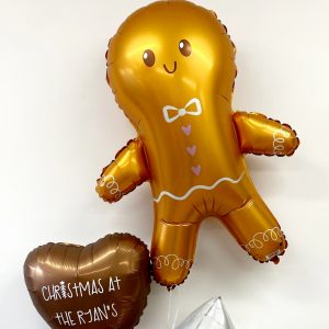 gingerbread man balloon