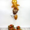 ginger bread man balloon