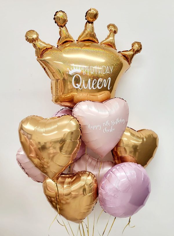 birthday balloons crown