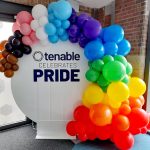 pride balloon display