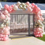 wedding balloon arch
