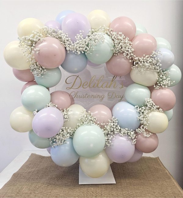 Pastel Balloon Hoop